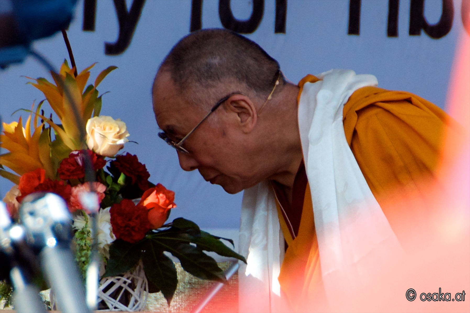 Dalai Lama am Heldenplatz